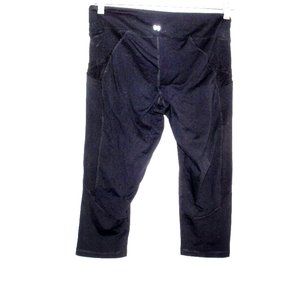 Forever 21 Black Capri Athletic Pants